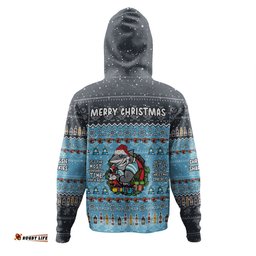 cronulla-sutherland sharks christmas custom hoodie - chrissie spirit hoodie