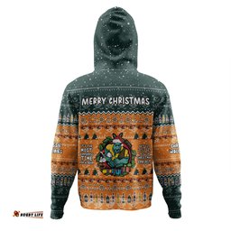 australia wallabies christmas custom hoodie - chrissie spirit hoodie