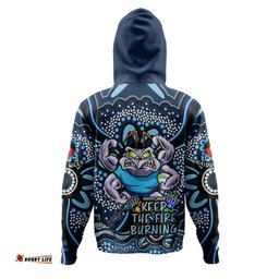 new south wales blues hoodie aboriginal inspired naidoc week custom for die hard fan supporters