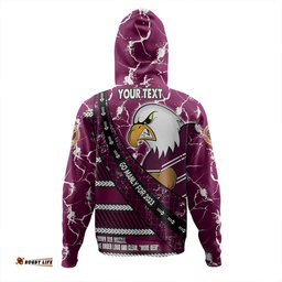 manly warringah sea eagles hoodie - theme song for rugby with sporty style