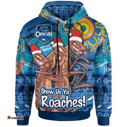 cockroaches  hoodie - custom christmas show us ya roaches hoodie