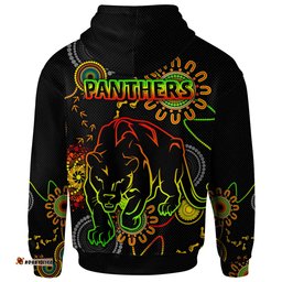 penrith panthers hoodie - custom indigenous panther hoodie