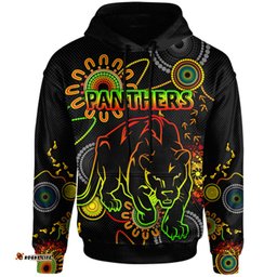 penrith panthers hoodie - custom indigenous panther hoodie