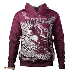 manly warringah sea eagles hoodie - custom super eagle hoodie