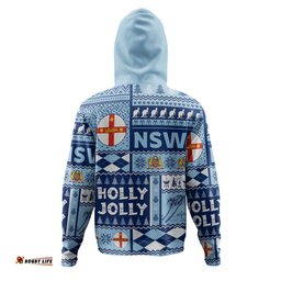 new south wales christmas hoodie - holly jolly chrissie hoodie