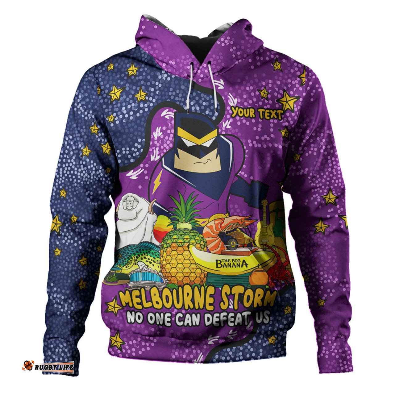 melbourne storm custom hoodie - australian big things hoodie