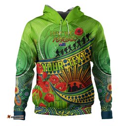 parramatta eels anzac hoodie - custom to all the unselfish heroes hoodie