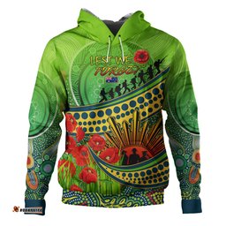 parramatta eels anzac hoodie - custom to all the unselfish heroes hoodie