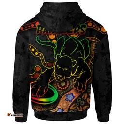 penrith panthers hoodie - custom penrith panthers aboriginal inspired hoodie