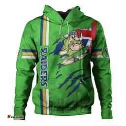canberra raiders hoodie - happy australia day flag scratch style
