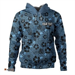 cockroach sport hoodie - scream with tropical patterns