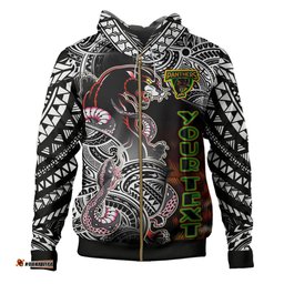 penrith panthers polynesian hoodie - custom wild black penrith panthers