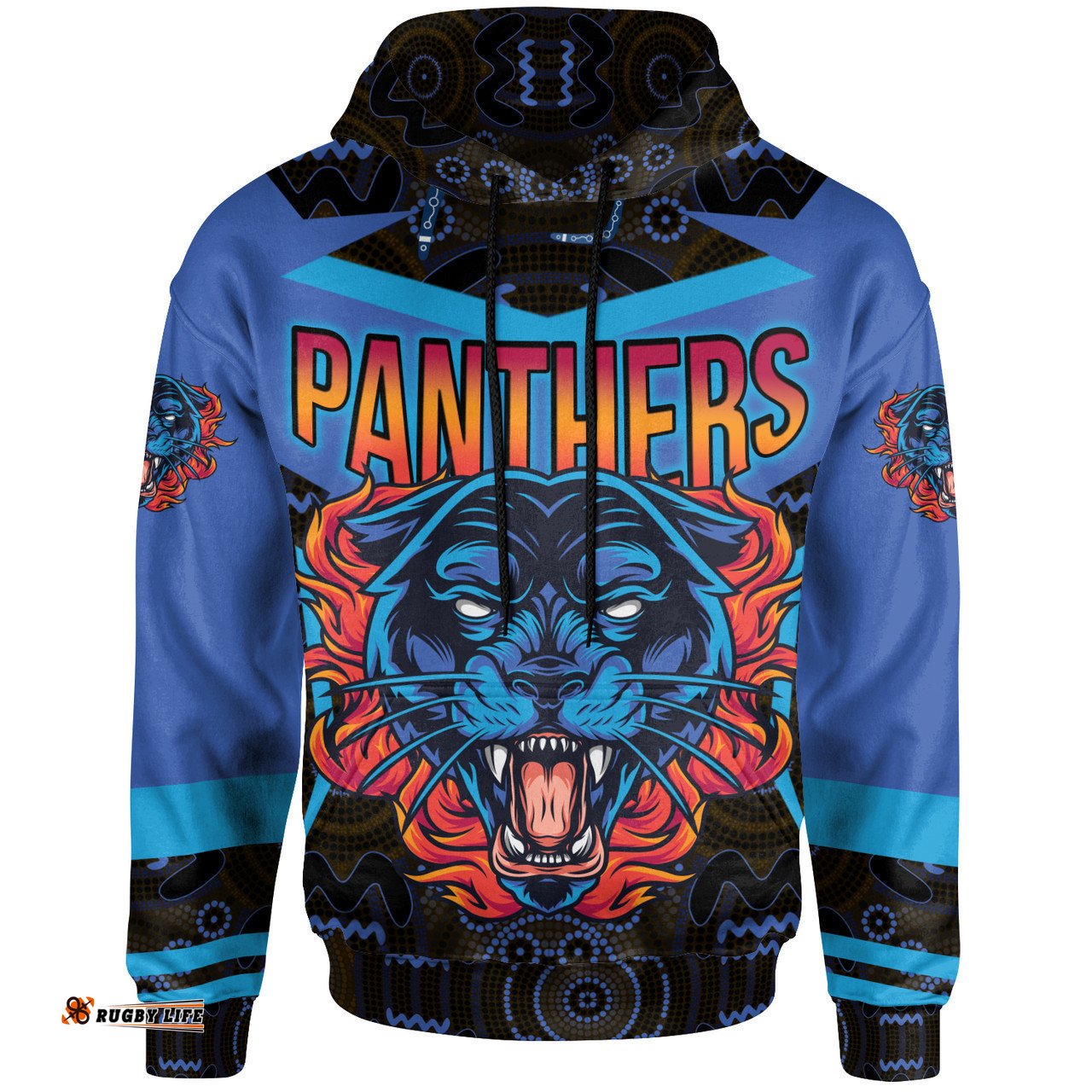 penrith panthers hoodie - custom angry panther style hoodie