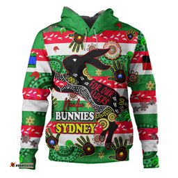 south sydney rabbitohs custom hoodie - for our elders aboriginal inspired hoodie
