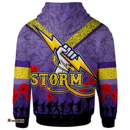 melbourne storm hoodie - custom anzac day melbourne storm hoodie
