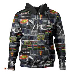 penrith panthers hoodie - team of us die hard fan supporters comic style