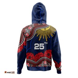 australia sydney anzac custom hoodie - anzac day sydney aboriginal inspired hoodie