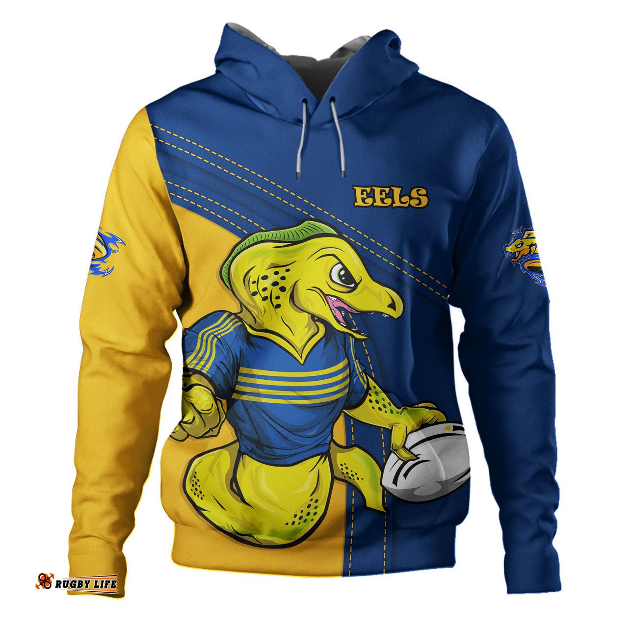 parramatta eels hoodie custom team of us die hard fan supporters