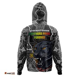penrith panthers grand final custom hoodie - custom penrith panthers with contemporary style of aboriginal painting hoodie