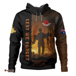 australia hoodie anzac day remember them today, everyday and always