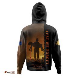 australia hoodie anzac day remember them today, everyday and always