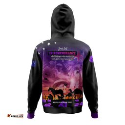 australia war animal memorial custom hoodie - spirit live on purple poppy hoodie