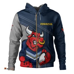 north queensland cowboys hoodie custom team of us die hard fan supporters