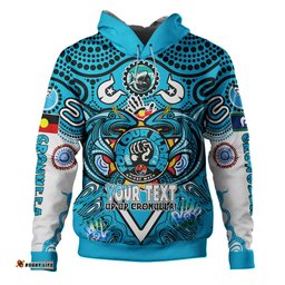 cronulla-sutherland sharks naidoc hoodie - custom up up sharkies naidoc week for our elders tribal aboriginal inspired hoodie