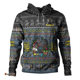 penrith panthers christmas custom hoodie - chrissie spirit hoodie