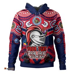 newcastle knights naidoc hoodie - custom newcastle knights naidoc week for our elders aboriginal inspired hoodie