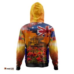 australia anzac day hoodie - anzac day world war ii commemoration 1939 -1945 hoodie