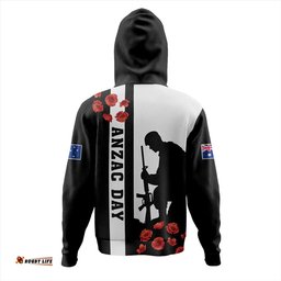 australia hoodie anzac day lest we forget simple style