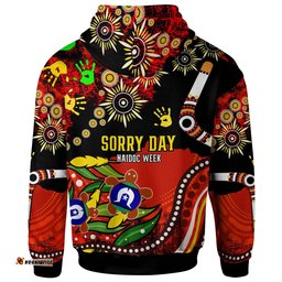 australia naidoc week hoodie naidoc week sorry day indigenous aboriginal inspired culture turtle and boomerang hoodie