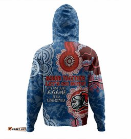 newcastle knights custom hoodie - bound together hoodie