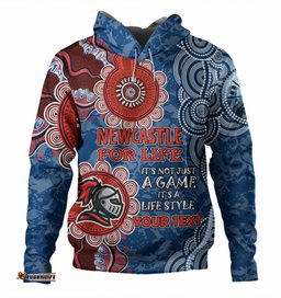 newcastle knights custom hoodie - bound together hoodie