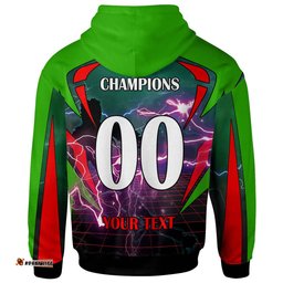 south sydney rabbitohs hoodie - custom final series champions south sydney rabbitohs player and number hoodie
