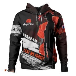 australia custom hoodie - anzac day special style