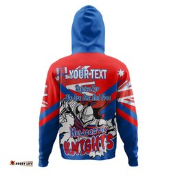 newcastle knights hoodie - happy australia day we are one and free