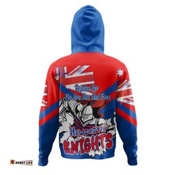 newcastle knights hoodie - happy australia day we are one and free