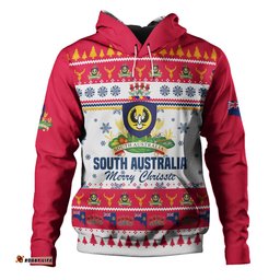 south australia christmas hoodie - merry chrissie hoodie