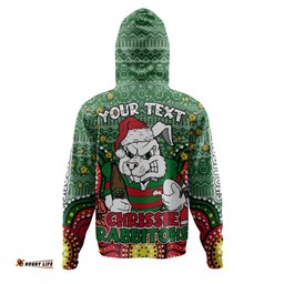 south sydney rabbitohs custom hoodie - christmas knit patterns vintage jersey ugly hoodie