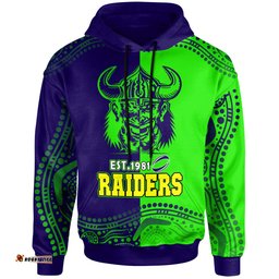 canberra raiders hoodie - custom canberra raiders ball hoodie
