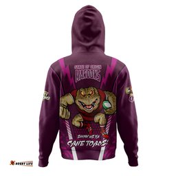 queensland maroons hoodie custom state of origin 2024 show us ya cane toads!