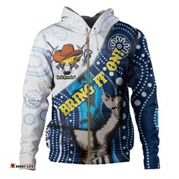 north queensland cowboys custom patronage hoodie - north queensland cowboys bloods in my veins