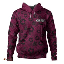cane toads sport hoodie - scream with tropical patterns