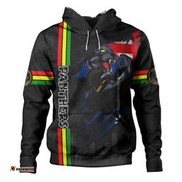 penrith panthers hoodie - happy australia day flag scratch style