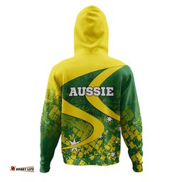 australia hoodie - national colors hoodie