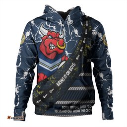 north queensland cowboys hoodie - theme song for rugby with sporty style
