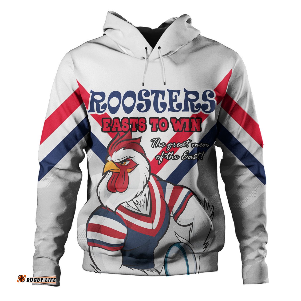 sydney roosters custom hoodie - sydney roosters supporter hoodie