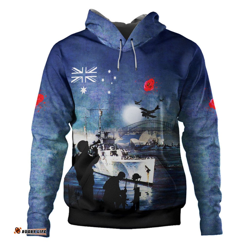 australia anzac day hoodie at the going down of the sun hoodie